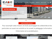 Tablet Screenshot of caue56.fr